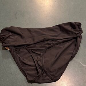 Anne Cole NWT Black Swim bikini bottom XXL